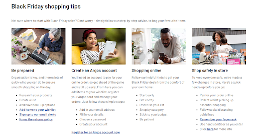 black friday shopping tips