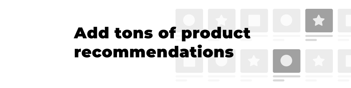 Product recommendations email marketing