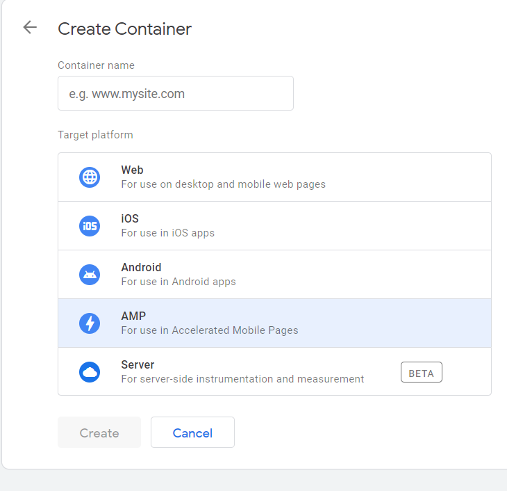 create-container-gtm