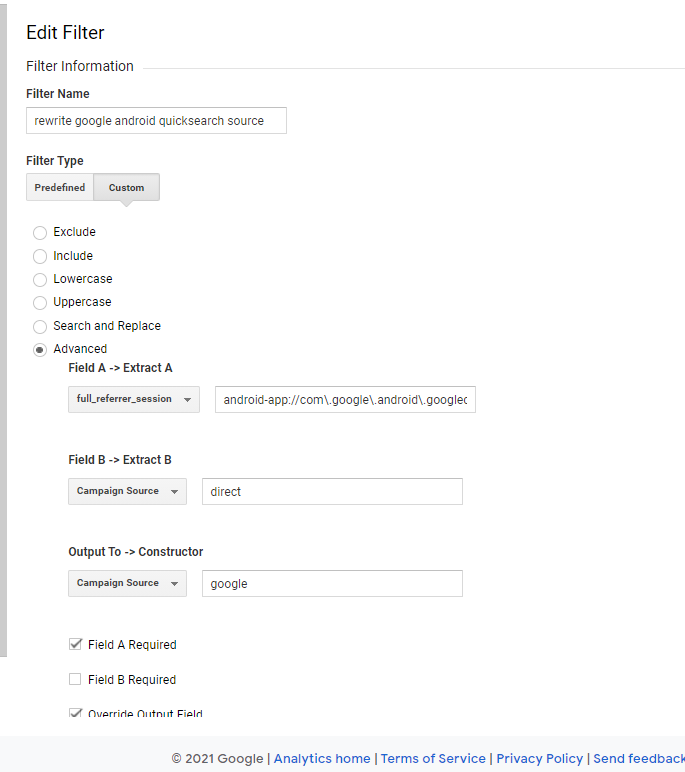 google-analytics-filter