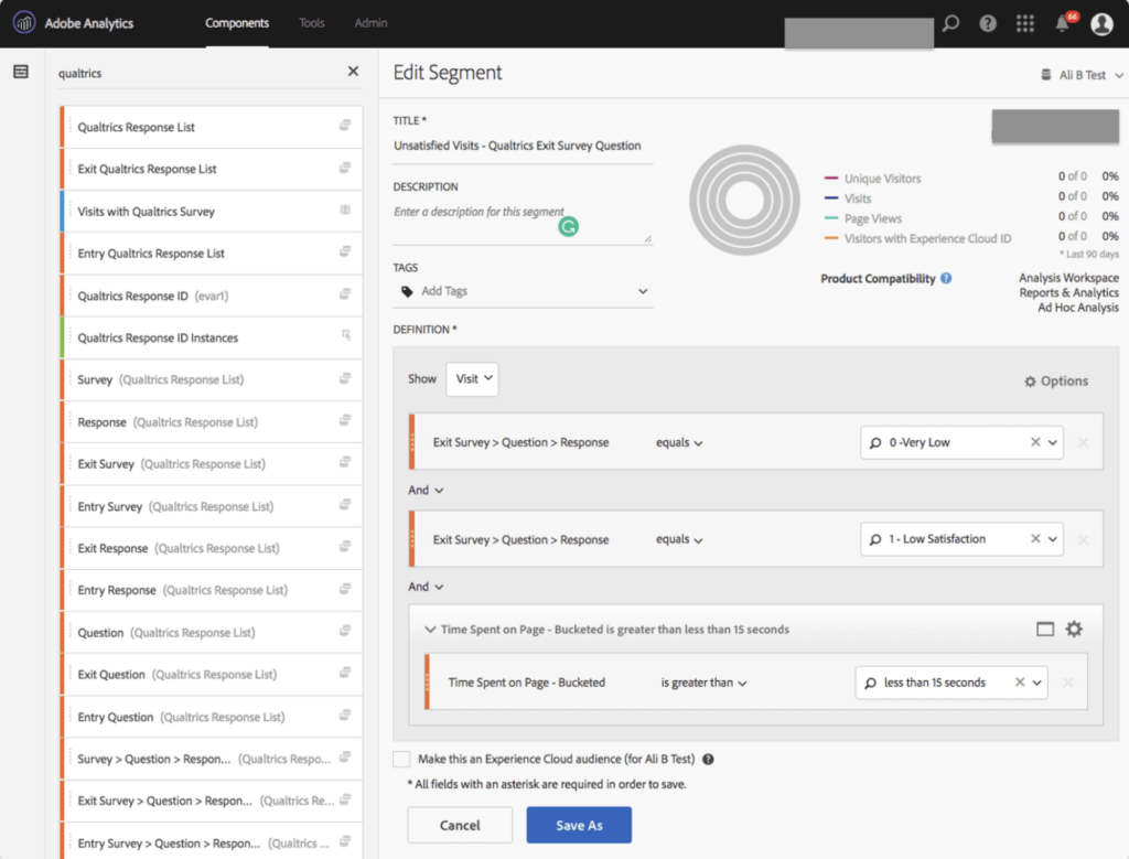 Voice of Customer Analysis: Adobe Analytics